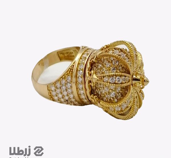 عکس حلقه طلا دخترانه