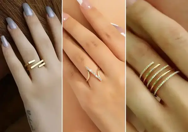 عکس انگشتر های طلا جدید