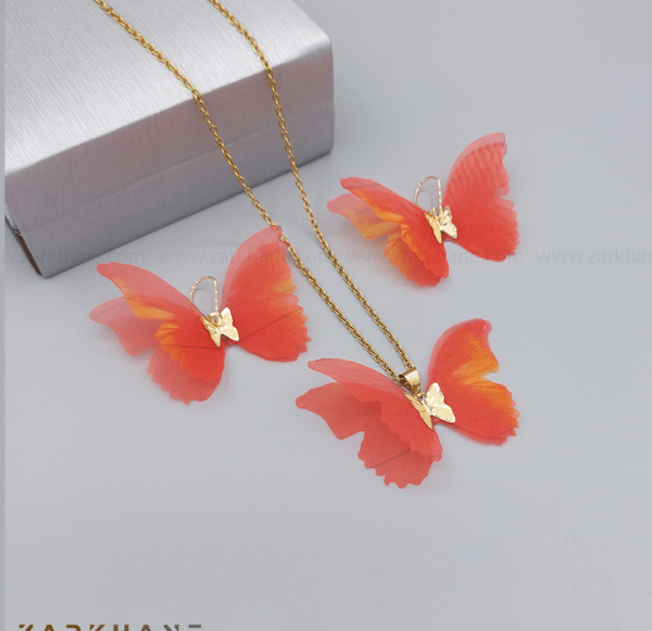 عکس سرویس طلا پروانه ای