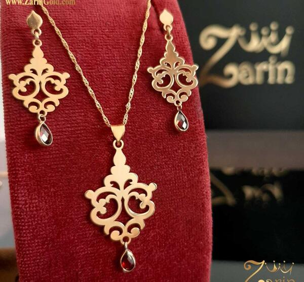 عکس نیم ست طلا با قیمت روز