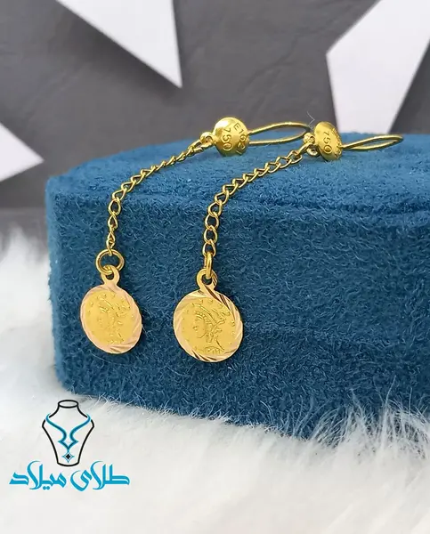 عکس گوشواره اویز طلا