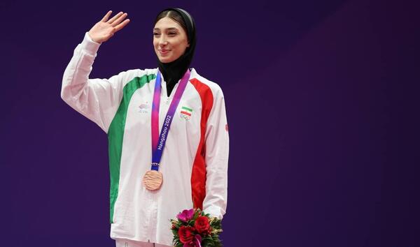 عکس مدال طلای آسیا