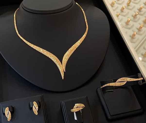 عکس سرویس طلا دخترانه جدید