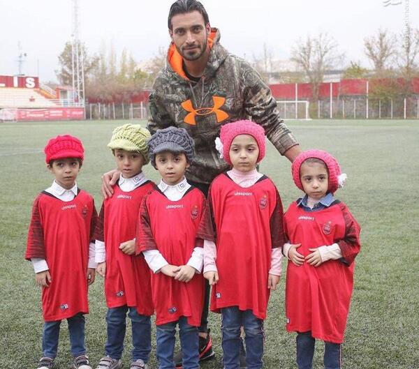 عکس بچه ی شجاع خلیل زاده