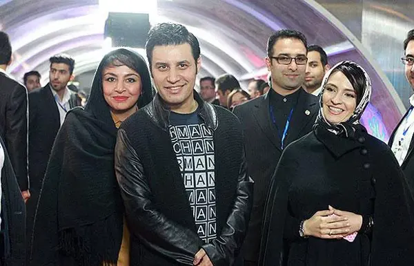 عکس بچه جواد عزتی و همسرش
