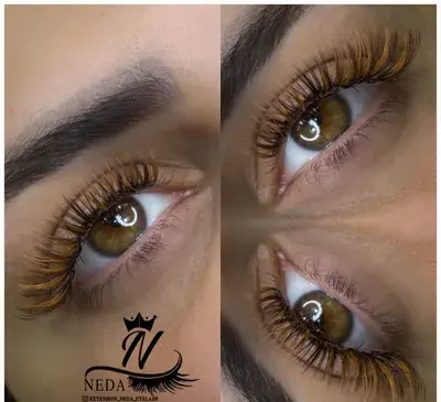 عکس قبل و بعد لیفت مژه و ابرو