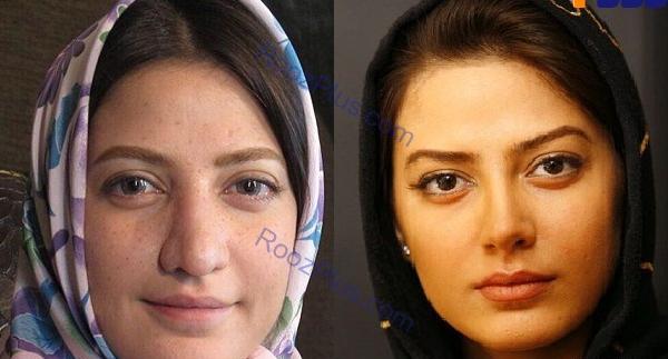 عکس گریم قبل و بعد