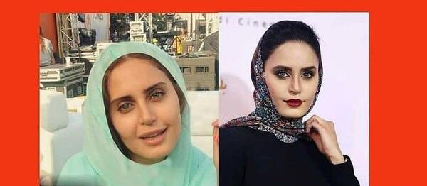 عکس بازیگران قبل از گریم