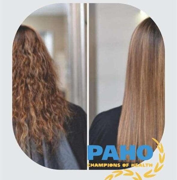 عکس کراتینه مو قبل و بعد