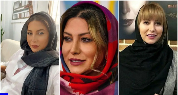 عکس قبل عمل بینی فریبا نادری