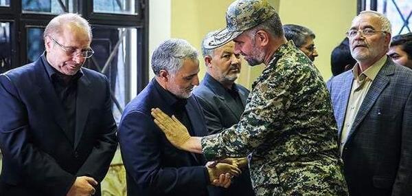 عکس ماشین سردار سلیمانی قبل از شهادت