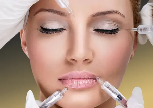عکس قبل و بعد تزریق ژل به لب