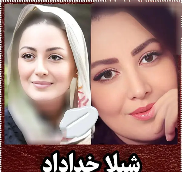 عکس قبل و بعد آرایش بازیگران زن ایرانی