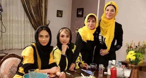 عکس قبل و بعد آرایش بازیگران زن ایرانی