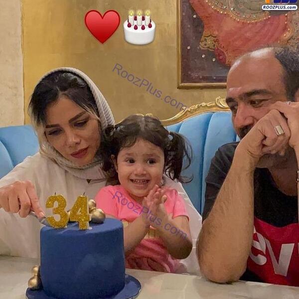 عکس های مهران غفوریان و دخترش