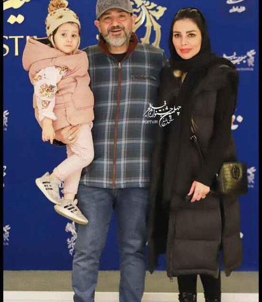 عکس های مهران غفوریان با همسرش