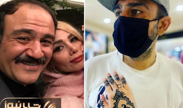 عکس های مهران غفوریان با همسرش