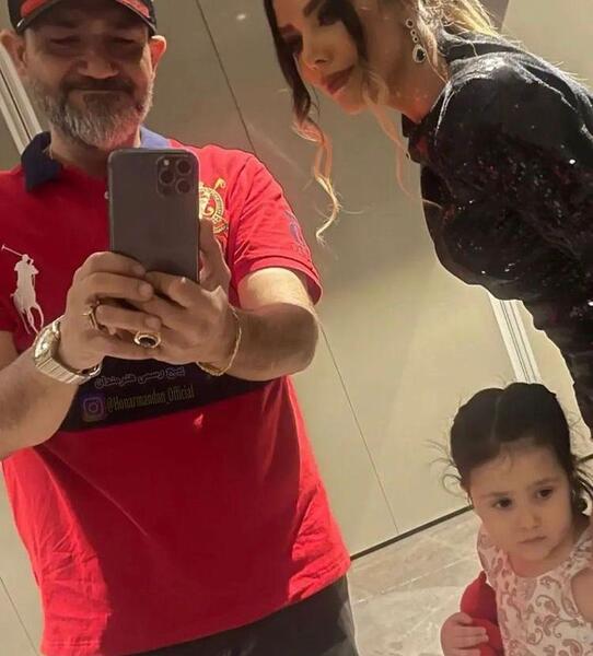عکس های مهران غفوریان با همسرش