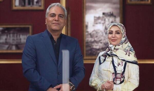 عکس مهران مدیری در برنامه دورهمی