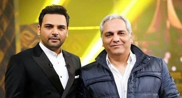 عکس مهران مدیری در برنامه دورهمی
