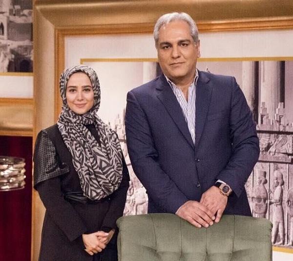 عکس مهران مدیری در برنامه دورهمی