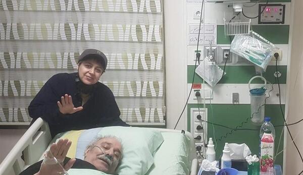 عکس محمد کاسبی با همسرش