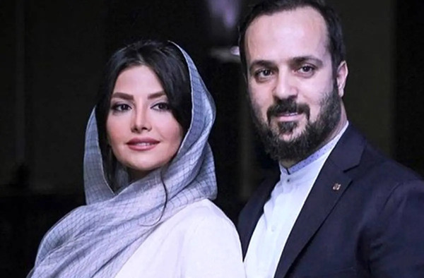 عکس بازیگر احمد مهرانفر و همسرش