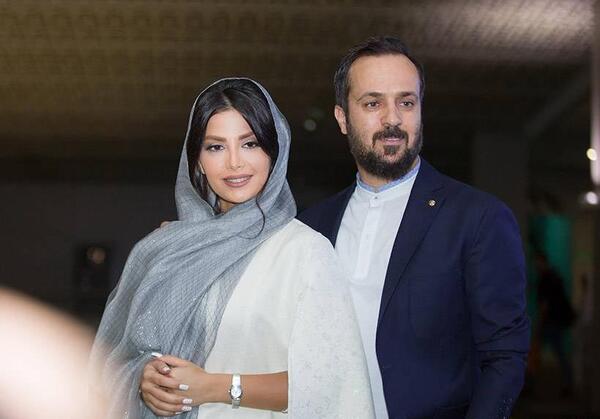 عکس بازیگر احمد مهرانفر و همسرش