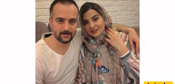 عکس بازیگر احمد مهرانفر و همسرش
