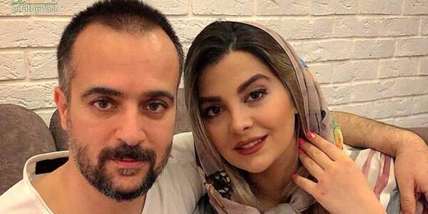 عکس بازیگر احمد مهرانفر و همسرش