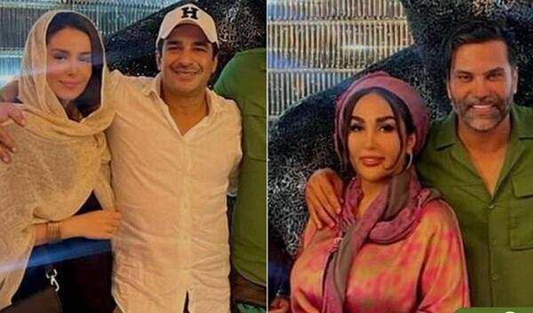 عکس علیرضا مهران و همسرش