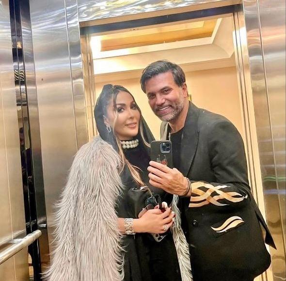 عکس های علیرضا مهران و همسرش