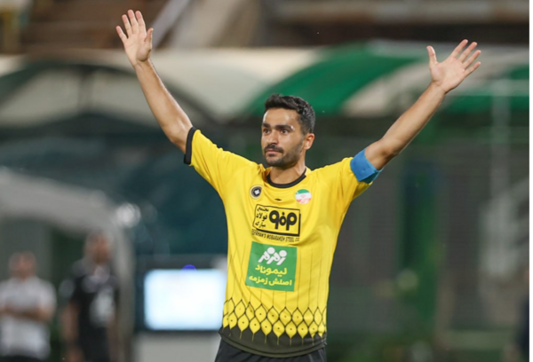 عکس محمد کریمی بازیکن سپاهان