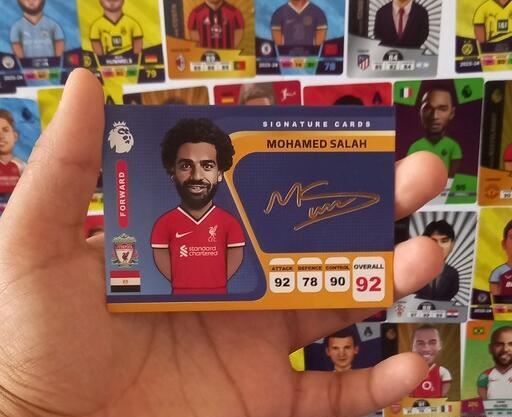 عکس کارت محمد صلاح