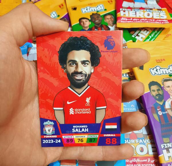 عکس کارت محمد صلاح