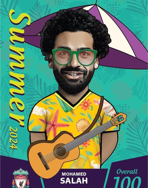 عکس کارت محمد صلاح