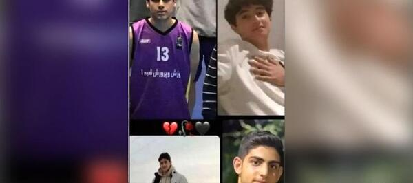 عکس محمد امین کاظمی بسکتبالیست قزوینی