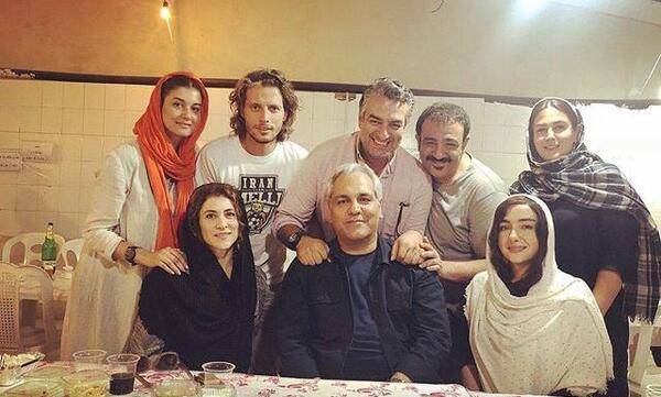 عکس زن و بچه مهران مدیری