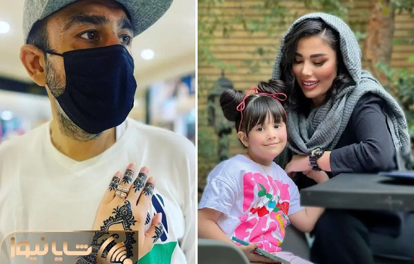عکس زن مهران غفوریان در زخم کاری