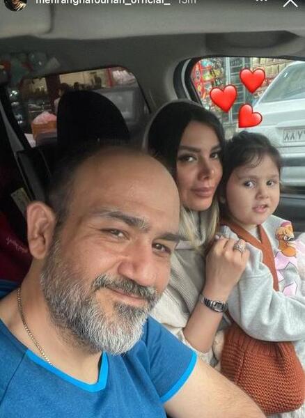 عکس زن مهران غفوریان در زخم کاری
