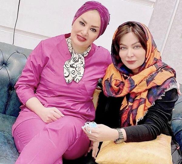 عکس بازیگر مهران رجبی و همسرش