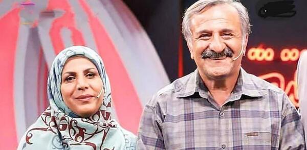 عکس بازیگر مهران رجبی و همسرش