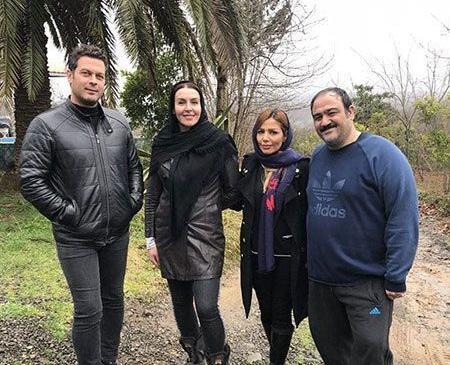 عکس مهران قربانی و همسرش