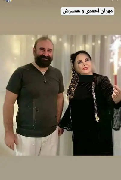 عکس مهران احمدی و غزل