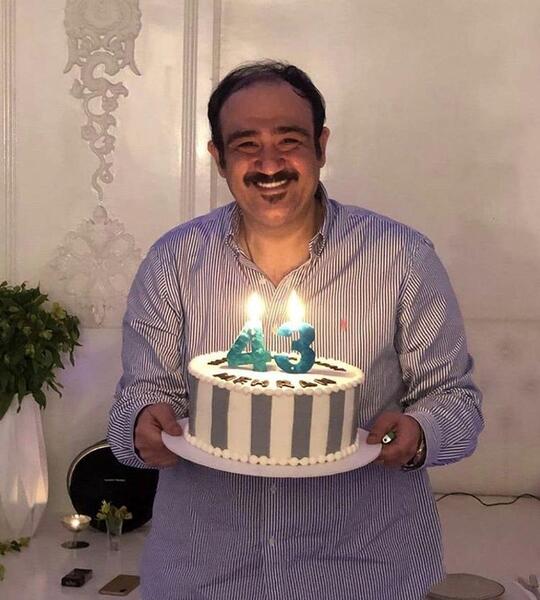عکس تولد مهران غفوریان