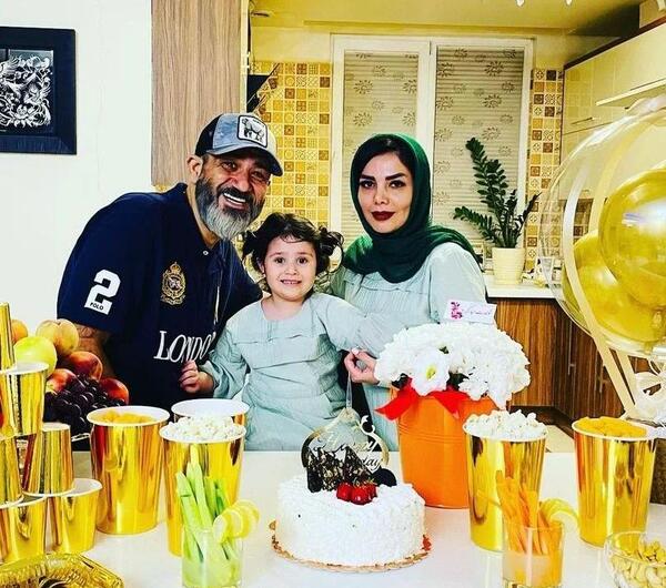 عکس تولد مهران غفوریان