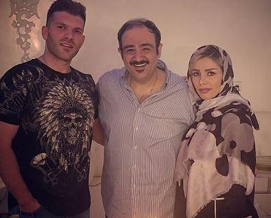 عکس تولد مهران غفوریان