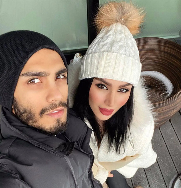 عکس مهراد جم و دنیا جهانبخت