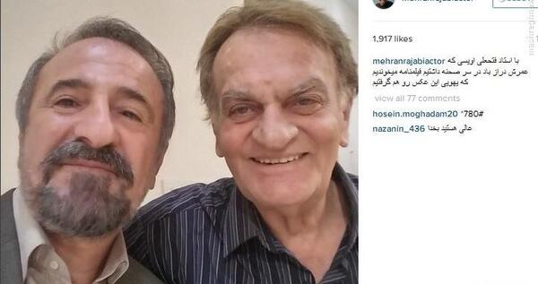 عکس مهران رجبی و خانواده اش