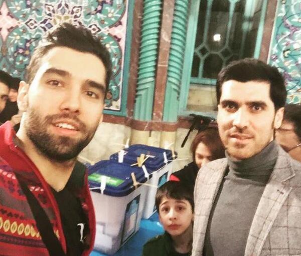 عکس سید محمد موسوی و همسرش